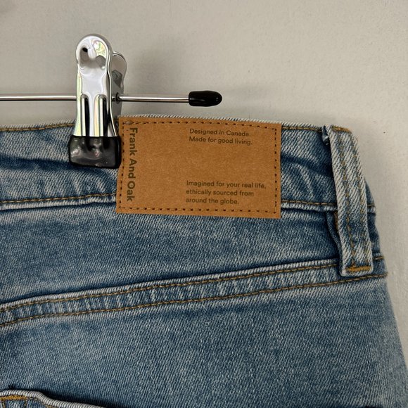 Frank & Oak Cyndi High Rise Straight Jean - Picture 6 of 12